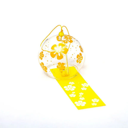1PC Wind Bell Japan Wind Chimes Handmade Glass Furin Spa Kitchen Office Decor japanese room decor For Home Decoration Party Tool