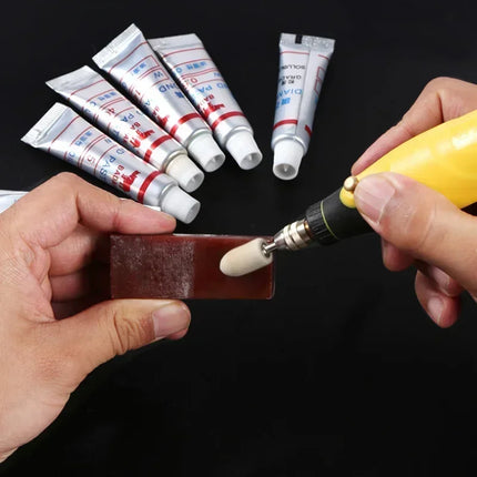 2 Pcs Polishing Compound Diamond Abrasive Paste W0.5 ~40 Grit 320~10000# Lapping Glass Metal Grinding Polishing Abrasive Tools