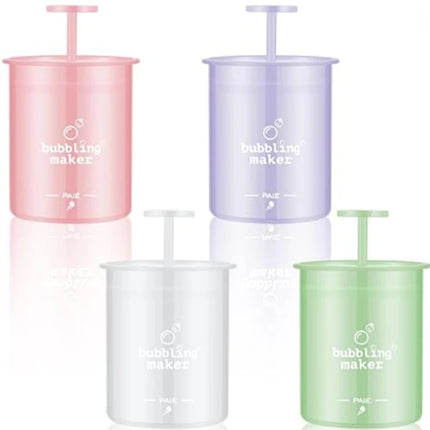 1PC Foaming Clean Tool Simple Face Cleanser Shower Bath Shampoo Foam Maker Bubble Foamer Device Cleansing Cream Reusable Tools