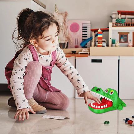 Crocodile Teeth Bite Finger Toys Multiplayer gaming party Prank Props Hand-biting Trick Decompression anti stress toy