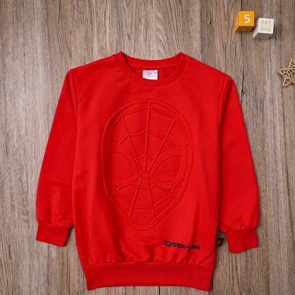 Spring Autumn M Baby Long Sve Crew Ne Sweater Knitted Outerwear Children Casual Jaet Cute Overhead irt for Boys
