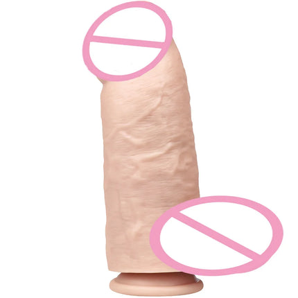 D 7.5CM SUPPER thick dildo Huge Realistic Giant Long Dildo Soft Silicone Vaginal Masturbators Penis Erotic Toy for Women - DILDO