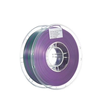 Dual-color PLA Silk 200g 3D Printing Materials 1.75mm 3D Printer Filament for FDM Non-toxic Vacuum Packaging Eco-Friendly