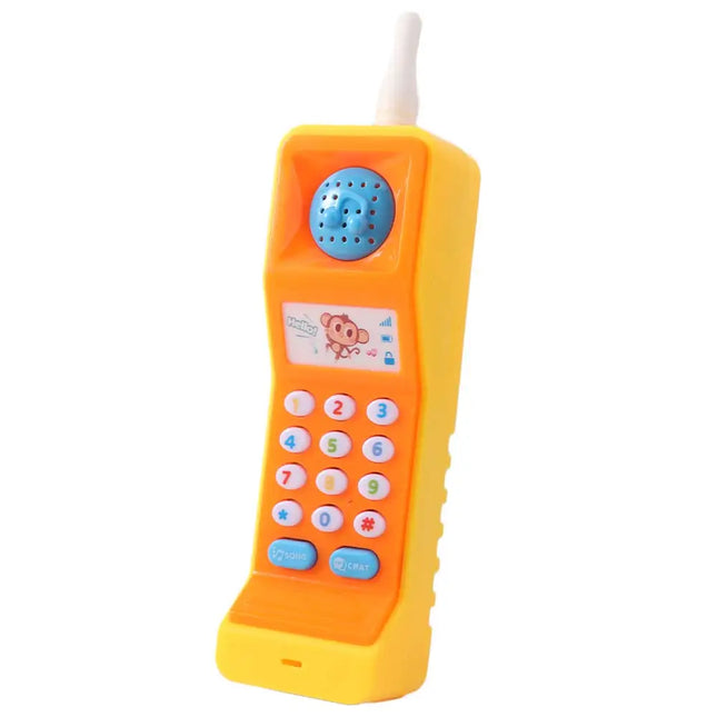 Musical Baby Phone Toys Simulation With Sound Light Mobile Phone Toy Cartoon Cute Enlightenment Kids Learning Cellphone