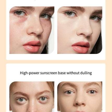Ocheal 30g CC Cream Foundation Waterproff Concealer Moisturizing Sunscreen Liquid SPF 50+ Long Lasting Brightening Makeup Primer