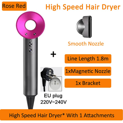 Professinal Negative Ion For Dyson Hair Dryer Hairdryer Leafless Constant Temperature High Speed Quick Dry Home Powerful Electri