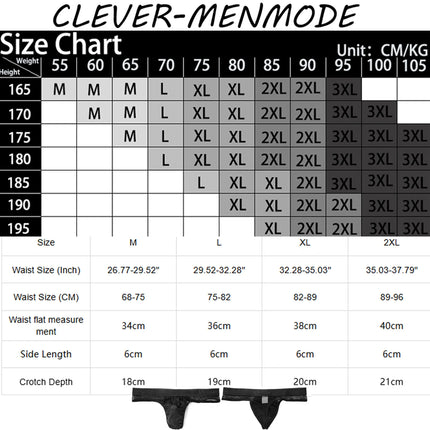 Men's Sexy Transparent G String Hip-Baring Lingerie Faux Leather U Convex Thong T-Back Big Penis Pouch PU Anal Jockstrap Panties
