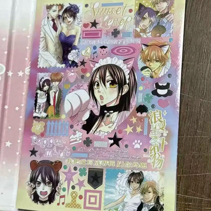 Japanese Magazine Sticker Cut Film Handbook Material Ancient Cute Sticker Book A Whole Huge Thick DIY Decorative Collage Gift