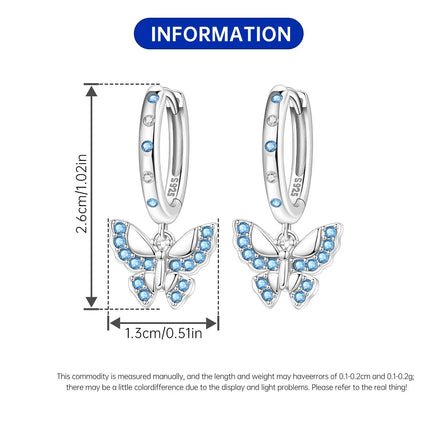 Hot Sale Original 925 Sterling Silver Zircon Pink Paw Print Earrings Heart Flower Leaf Design Women Party Jewelry Gift Ear Loops