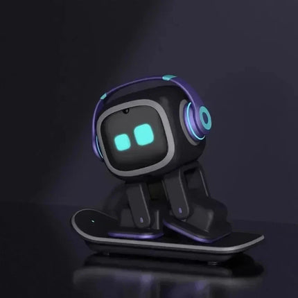 Upgraded AI EMO Desktop Robot Smart Real-Time Interactive Chat Powerful Built-In ASR Voice Recognition Effortless, Ultra-Smooth