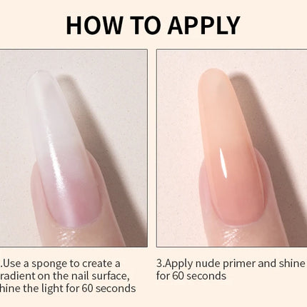 RSNAIL 1/2PC Nail Concealer Gel Nail Polish Slapped Gradient Effect Lacquer Concealer Gel UV Soak Off Varnish for Nail Art Salon