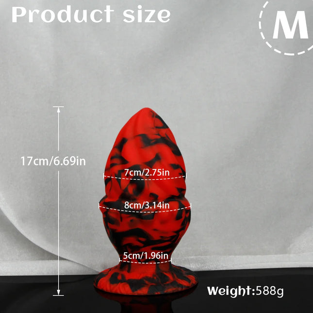 Big Butt Plug Anal Beads Suction Cup Large Anal Plug Fisting Anal Toys Prostate Massager Anal Dilator BDSM Sex Toy For Men Women