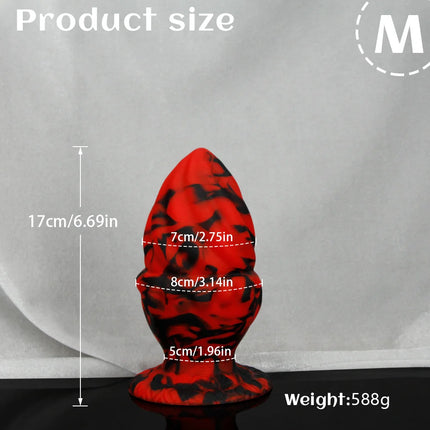 Big Butt Plug Anal Beads Suction Cup Large Anal Plug Fisting Anal Toys Prostate Massager Anal Dilator Bdsm Sex Toy For Men Women