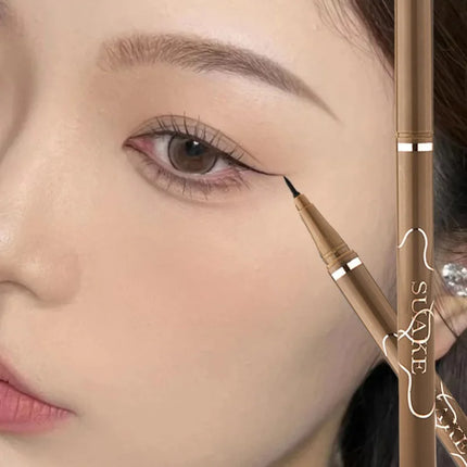 Ultra Thin Black Brown Lower Eyelash Eyeliner Pen Waterproof Lasting Smooth Lying Silkworm Eyes Liner Pencils Eye Makeup Tools