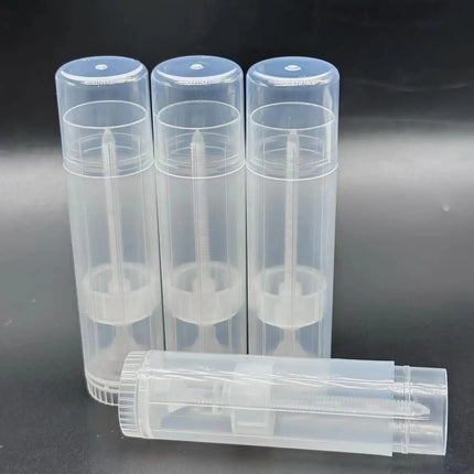 100pcs/200pcs 5g Empty Lipstick Lip Gloss Tube Bottle Cosmetic Container Wholesale Lipstick Tube Cap Lip Gloss Container DIY Set