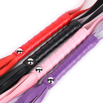 4 Colors Exotic Accessories Set of Whip Restraint Fetish Spanking Paddle Adult Sexy Games Bdsm Bondage Flirting Toys For Couples