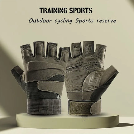 Multi-function Half Finger Tactical Gloves for  Hunting Riding Cycling Motorcyle Shooting Range Training Z906