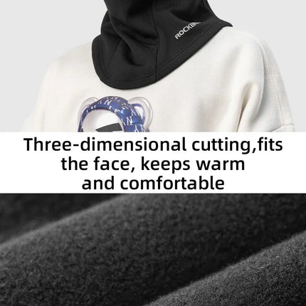 ROCKBROS Ski Mask Outdoor Windproof Full Face Cover UV Protector Breathable Scarf Face Mask Equipment Skiing Cap for Children