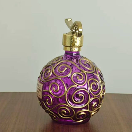 New One Piece 30th Anniversary High Borosilicate Glass Whiskey Decanter Collectible Grade Decorative Wine Carafe