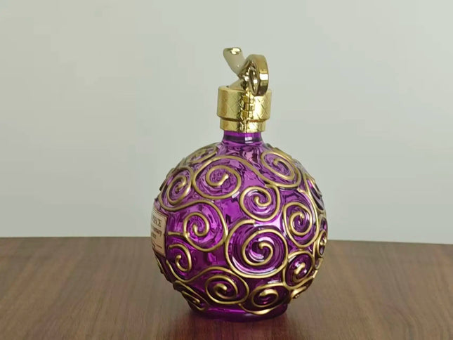 New One Piece 30th Anniversary High Borosilicate Glass Whiskey Decanter Collectible Grade Decorative Wine Carafe