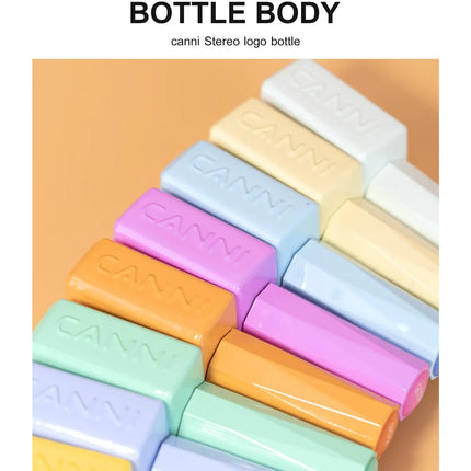 9ml CANNI Gel Nail Polish HEMA FREE TPO FREE Round Brush Gorgeous Color Soak Off UV LED Semi Permanent Gel Varnish Winter Nails