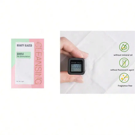 Makeup Removal Wet Wipes 7.5ml Oil Free Fragrance Free Quick Cleanse Wipes for Sensitive Skin Dermatologist Tested