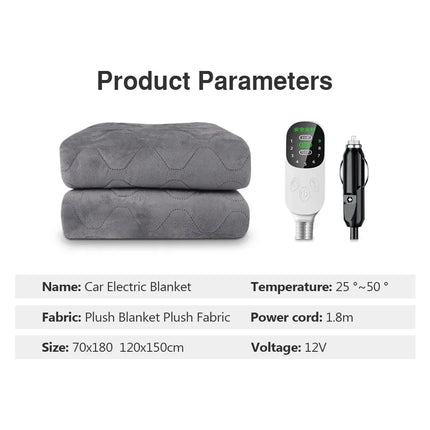 12V Car Electric Blanket Sleeper Warm Heater For Camping Trucks Off-road Vehicles Heated Blanket Seat Heating Pad warm