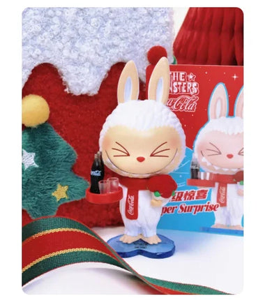 Genuine POPMART Labubu Coca Cola Series Blind Box Kawaii Anime Figure Desktop Decoration Mystery Box  Cute Girls Birthday Gifts