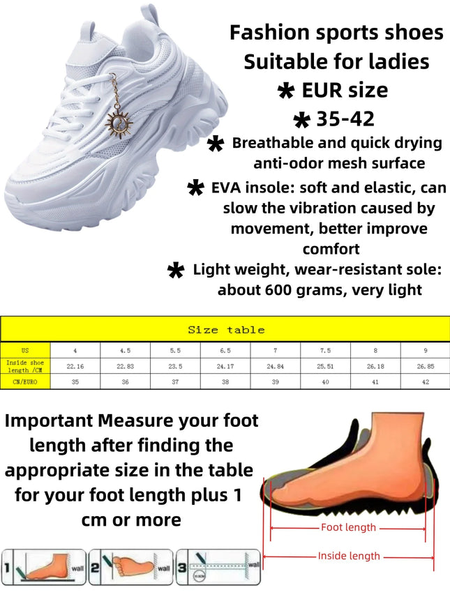 Women's four seasons outdoor sports shoes pure white water platform summer sandals soft sole cushioned running shoes for women