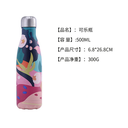 Cup Thermal Bottle for Coffee Travel Mug Insulated Tumbler School Water Bottle Stainless Steel Thermo Thermos Hot Themo Carry
