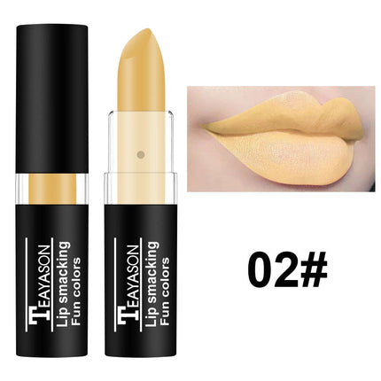 Vampire Cosplay Matte Lipstick Moisturizing Long Lasting Waterproof Non Fade Black White Colorful Lip Gloss
