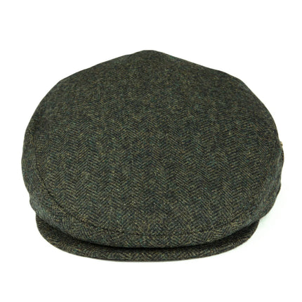 VOBOOM Wool Tweed Herringbone Irish Cap Men Women Beret Cabbie Driver Hat Newsboy Caps Golf Ivy Flat Hats Green Navy Black