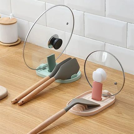 Plastic Spoon Holder Kitchen Cooking Tools Kitchen Spoon Utensil Heat Resistant Storage Shelves Kitchen Accessories