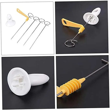 3 String Rotate Potato Slicer Stainless Steel +Plastic Twisted Potato Slice Cutter Spiral DIY Manual Creative Kitchen Gadgets