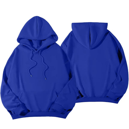 2026 New spring women Fleece Hoodie Solid Color Hooded Korean Fashion Women's Hooded Sports Sweater Casual Loose Pullover Hoodie
