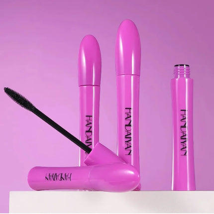 Colorful Silk Mascara Waterproof Lasting Mascara Yellow Black Cream Thickening Lengthening Curling Smudge-Proof Makeup Cosmetic