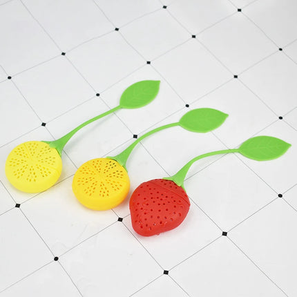 New Silicone Tea Infuser Teabag Kettle Loose Tea Leaf Strainer Ball Holder Herbal Spice Filter Teapot Gadgets Tea Brewing Device