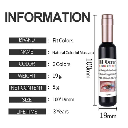 4D Silk Fiber Eyelash Mascara Waterproof Fast Dry Eyelashes Curls Extension Makeup Eyelashes Waterproof Blue Ink Eye Makeup
