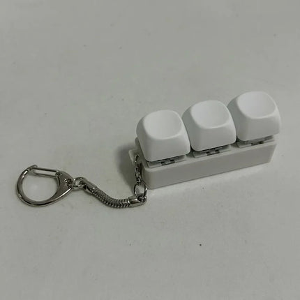 Keyboard Key Fidget Reliver Stress Toys Colorful Keychain Keycap Antistress Toys Adult Children Finger Button Toy Kids Game Gift