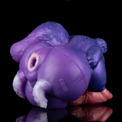 FAAK Silicone Purple Pocket Pussy Fantasy Male Masturbator Sex Toys For Men Butt Stroker Ass with Tight Viginal and Anal Chanel