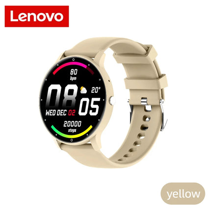 Lenovo Pro Smart Watch Full Touch Screen Sports Fitness Tracker Watch Waterproof Bluetooth Call Smartwatch Universal NEW 2026