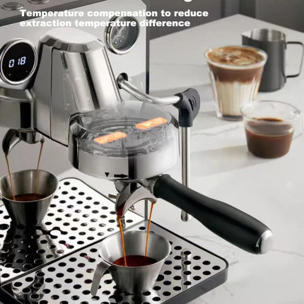 Gemilai 3006 Italian Espresso Coffee Maker Machine Cappuccino Milk Frother Semi-automatic Espresso Machine