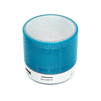 Bluetooth Mini Speaker Wireless Sound Box Colorful LED TF Card USB Subwoofer Portable MP3 Music Player For PC Phone