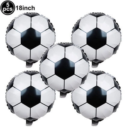 Soccer Theme Disposable Tableware Set Paper Plates Cups Napkins Tablecloth Boys Sports Football Birthday Party Decor Supplies
