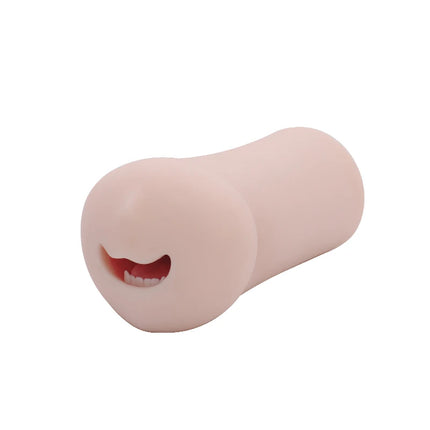 YUU Male Masturbator Realistic Mouth Deep Throat Pocket Pussy Blowjob with Teeth Tongue Sex Toys for Men Masturbation Oral Sex