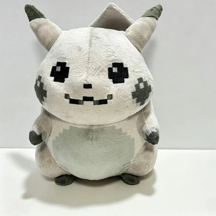 Initial Pikachu Plush Toys Pokemon 30th Anniversary Commemorative Edition Pixel Art Style Pikachu Stuffed Doll Exquisite Gifts