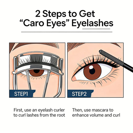 Black Waterproof Metallic Tube Mascara Silk Fiber Long Curling Non-Clumping Eyelash Extensions Spiral Makeup for Eyes