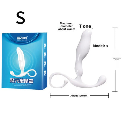 Men Adult Masturbator Prostate Massager Stimulate  Soft Silicone Anal Plug G spot Stimulator For Men Woman Couple Gay Sex Toy18+