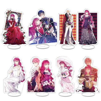 SUOL Death Is The Only Ending For The Villainess Comic Acrylic Stand Villains Are Destined To Die Figurine Model Plate Gift