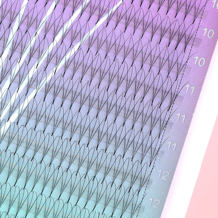 Song Lashes 3D8D10D Pointy Base Promade Fans Korean PBT Eyelash Extension Sharp Thin Pointy Base Promade Volume Fans Eyelashes